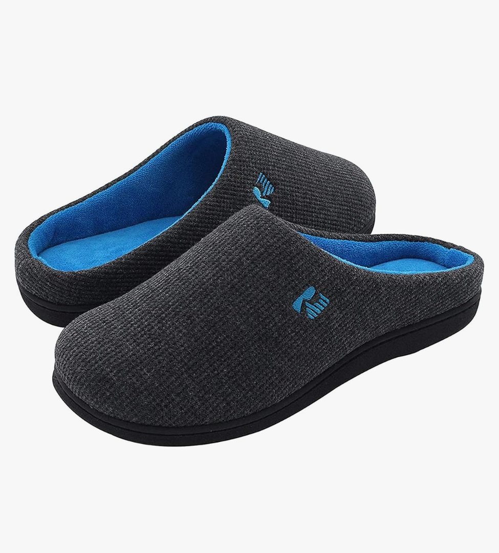 RockDove Men's Original Two-Tone Memory Foam Slipper 10.5