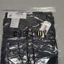 COOFANDY Men's Casual Henley Shirts Long Sleeve Band Collar Lightweight Beach Shirts Summer T-Shirts (Black, XL)