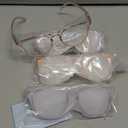 Safety Glasses Anti Fog Goggles For Women, Nurses Protective Eyewear Blue Light & UV Blocking Eye Protection Glasses (4 Pack, Rainbow + Purple + Pink + Yellow)