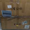 24" Flush Mount Crystal Chandeliers with Remote and APP,Black Ceiling Light