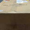 Kante 21.7" H Buff Concrete Tall Planter, Large Outdoor Indoor Decorative Pot with Drainage Hole and Rubber Plug, Modern Round Style for Home and Garden