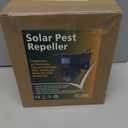 2026 New Solar Ultrasonic Bird Repellent Devices Bird Repeller Outdoor Motion Activated Bird Deterrents for Outside Pigeon Repellent Woodpecker Goose Deterrent for Rooftops Balconies Porch Patio