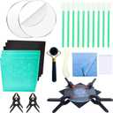 Luxiys 28 PCS Trading Card Cleaning Kit Sports Card Care Cleaning Kit Care Accessory Pack