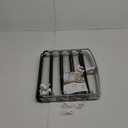 FeeraHozer Pants Hangers Non Slip 6 Pack Space Saving Hangers Multi-Layer Swing Arm Pants Hanger Stainless Steel Space Saver Hanger for Jeans Scarf Trouser Towel Clothes (Black) (Black-6 Pack)