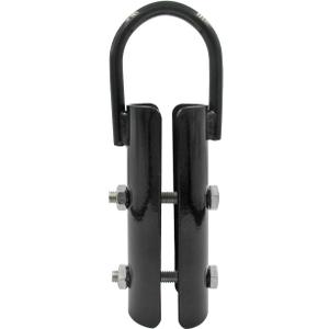 Forellfit 1.5in Climbing Rope Clamp，1 1/ 2 Rope Climb Workout Rig Attachment Hook for 1.5" Rope Clasp Garage Gym Fitness Equipment with Carabiner Eyehook Strength Training Home Indoor Safety