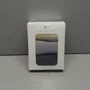 lulumoon Muslin Swaddle Blanket Baby - Cotton Swaddling Blanket Soft Baby Receiving Blankets Neutral 3 Pack (Navy)