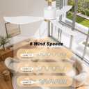 GREENEVER 52 Inch Ceiling Fan with Lights, Remote Control, DC & High CFM