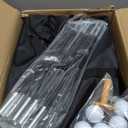 Golf Nets for Backyard Driving Real Golf Balls with Strike Zone Target - 10x7ft Heavy Duty Practice Net, Portable Golf Hitting Net for Outdoor/Indoor Training, Gifts for Men Dad Him and Golfer