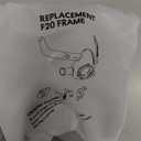 AirFit F20 Replacement Mask Set Large - Includes Mask Cushion, Headgear, Frame & Clips - F20 Full Face Masks Accessories Supplies(L)