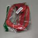 TOBVZOO Clear Bag Stadium Approved, Crossbody Transparent Bag for Concerts Sports Events, Purses for Men & Women (Red)