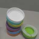 10 Pack Plastic Wide Mouth Mason Jar Lids for Ball, Kerr and More - Multicolor Storage Caps for Mason Jars, Canning Jars - Leak-Proof, Dishwasher Safe & Food Grade