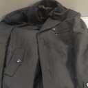 chouyatou Men's Winter Stylish Wool Blend Single Breasted Military Peacoat (XX-Large, Black)