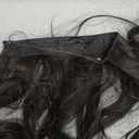 SARLA Invisible Wire Hair Extensions Dark Brown Short Synthetic Hairpieces Straight 14 Inch Adjustable Headband for Women No Clip