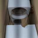 2 PCS 1.5 Gallon Drink dispenser, Glass Beverage Dispenser With Wood Stand, Large Water Drink Dispensers for Parties With Stainless Steel Spigot, Ideal for Lemonade,Juice, Tea, and Party Drinks