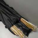 Backdrop Stand - Titanium Gold 10x8.5ft(WxH) Photo Studio Adjustable Background Stand Support Kit with Clamps, Carrying Bag for Photography Video Parties Wedding Events Decoration.