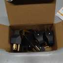 STARELO Extension Cord Ends 125V 15A 2Pole 3Wire Male Plug and Female Connector Straight Blade Plug Replacement Electrical Extension Cord End(Male & Female 5 Set)