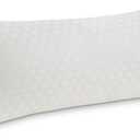 Leeden Full Body Pillow for Adults, Soft and Fluffy Long Pillow Insert, Breathable Pillow for Side Sleepers and Bed Support 20x54 Ivory White