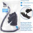 13251447 for Chevy Cruze 1.4 Radiator Hose 2011 2012 2013 2014 2015 2016 Recovery Tank Inlet Coolant Bypass Hose 11 12 13 14 15 16 GM Chevrolet Replace 13408385 1.4L Turbo