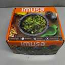 IMUSA USA Granite Molcajete Spice Grinder 6-Inch, Gray