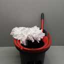 O-Cedar EasyWring Microfiber Spin Mop, Bucket Floor Cleaning System, Red, Gray, Standard