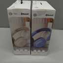 2 Packs BICONIC Wireless Headphones (Beige, Blue)