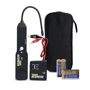 EM415 Automotive Circuit Breaker Finder DC 6-42V Wire Tracer Short and Open Circuit Finder Cable Tracker & Voltage Detector Electrical Tools with 7 Inch Flexible Probe for Car and Home Diagnostics