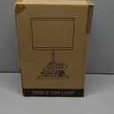 Hamucd Castle Bedside Table Lamp for Kid,Pink Princess Nursery Lamp for Girl Bedroom Nightstand Decor,Cute Desk Lamp for Study Room,1 LED Bulb Included