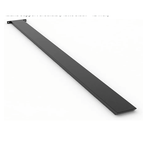 Iron Supports Hidden Island Countertop Support Bracket - Heavy Duty Brackets for Granite Countertops - Steel Kitchen Island Support Brackets (Matte Black - 42 Inch)