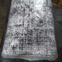 8x10 Washable Area Rug, Upgraded Denser Surface Vintage Rugs, Honeycomb Non-Slip Backing Living Room Rug, Easy Care Foldable Rugs for Living Room Bedroom Kitchen Dinning Room Home Office