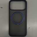 TORRAS Upgraded 360 Magnetic Stand for iPhone 17 Pro Max Case, Fit for MagSafe with Ring, 4X Mil-Grade Protection, Camera Control, Translucent Slim for iPhone 17 ProMax Case Ostand, Deep Blue