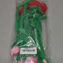 10 Pcs Plush Rose Flower Stuffed Flower Bendable Stems Plush Bouquet Toy Soft 12.6 Inch for Christmas Classroom 2026 Mother's Day Valentines Day Girl Girlfriend Wife(10 Pcs Glitter Red Pink Series)