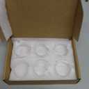 5 Pack PATIKIL 35mm High Borosilicate Glass Petri Dishes with Lids,  Petri Plates for Lab Science Experiment, Clear