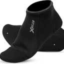 XUKER 3mm Neoprene Fin Socks for Swimming, Snorkeling, Surfing, Diving Blister Prevention All-Day Comfort Water Socks, L