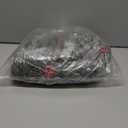 6FT Christmas Garland with Lights, Christmas Decor Pre-lit Artificial Pine Garland with Battery Operated Timer, Decorations Indoor Outdoor Home Holiday Flocked Garland for Mantel Window Stairs Wall (Style 1)