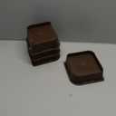 Bed Risers 2 Inch Heavy Duty, Furniture Risers for Bed Desk Table Sofa Couch,Oversized Bed Lifts Risers,Support up to 5000 Lbs(4 Pack Brown)