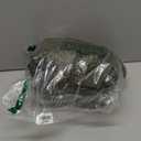 ZESICA Women's 2025 Summer Short Sleeve Maxi Dress Casual V Neck Hollow Out Eyelet Ruffle Swing A Line Long Dresses, Army Green, X-Large