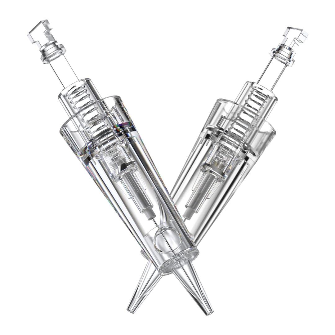 Charme Princesse 20pcs Permanent Needles Makeup Tattoo Cartridge Needles 3RL 0.30mm for Eyebrow Shading EN40-20-3R