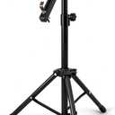 Snare Drum Stand,Adjustable Angle Snare Stand,Fit for 10-12 Inch Snare Drum, Drum Practice Pad,Height Range 22-36 Inches for Drum Beginners, Black