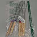 5 Pcs Marshmallow Roasting Sticks for Fire Pit Long 32Inch, Smores Sticks Skewers, Smores Kit for Fire Pit, Premium Telescoping Hot Dog Roasting Sticks for Campfire Accessories Outside Camping VOPTON