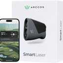 Arccos Smart Laser Rangefinder with Slope & Wind Golf AI-Powered Plays Like Distances, AI Strategy & Green Maps, Tournament Legal Toggle, Free First Year