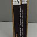 SOLOKOS Traverse Curtain Rod with Built-in Track, Heavy Duty 40 lbs Support, Adjustable Telescopic Curtain Rod (No Cutting Needed), Smooth Glide System for Thick Curtains, (Black, 47-86")