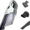 Shark Cyclone PET Handheld Vacuum with, HyperVelocity Suction, Powerful Pet Hair Pickup, Lightweight, XL Dust Cup, Including Upholstery Tool, 8" Crevice Tool, Scrubbing Brush, Pearl White, AA701