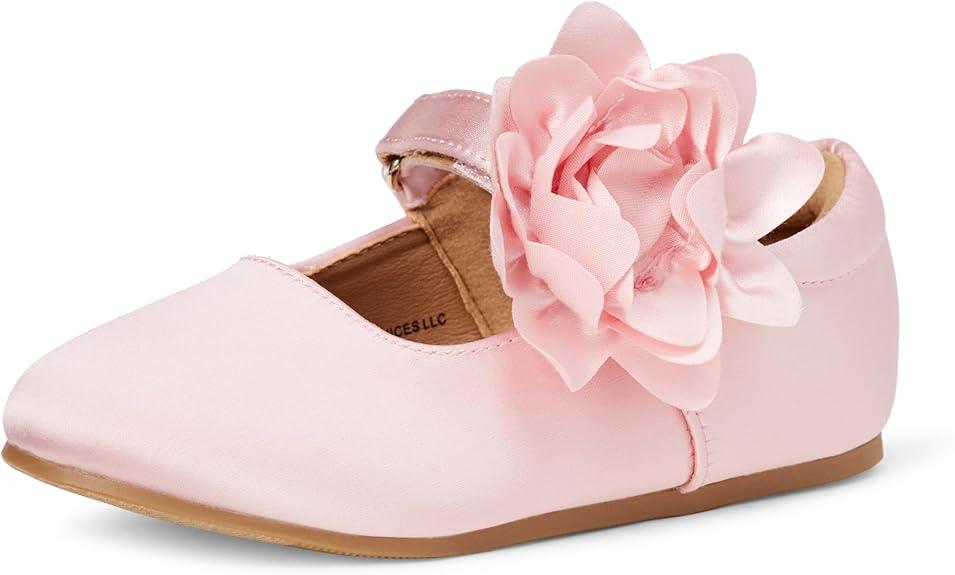 Amazon Essentials Girls and Toddlers' Mary Jane Flats 13