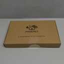 PHOEPET Reflective Dog Harness Large Breed Adjustable No Pull Vest with with Handle 2 Metal Rings 3 Buckles [Easy to Put on & Take Off](L, Orange)