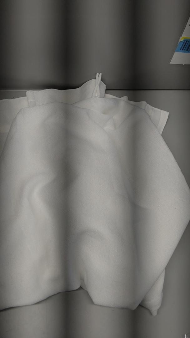 1 Curtain, white, size -52inc x 82inc