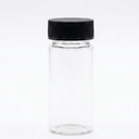 Clear Glass Vial 20pcs with white, leak-proof Glass Bottle Sealed Sample Vials