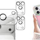 JETech Camera Lens Protector bundle for the iPhone 17 Pro 2 pack