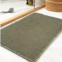 Waffle Bath Mat Rug, Super Absorbent Non Slip Bath Mats for Bathroom Mat Ultra Soft Bathmat Machine Washable Bathroom Rugs with Tassels, Bath Rugs for Bathroom Floor 20x48inch