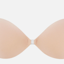 Fabric Adhesive Bra 541. Beige, D Cup