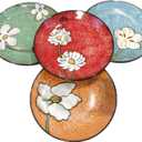 Ceramic Plates For Kitchen, 11 In - Plates Set of 4 - For Salad,Pizza,Bread, Sushi, Pasta,Appetizer, Serving etc - Dishwasher, Microwave, and Oven Safe - For Breakfast, Lunch and Dinner (11 Inch)